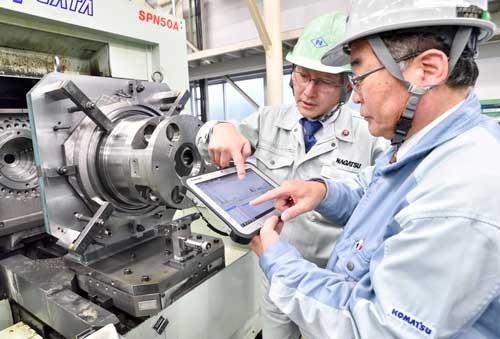 急速にカイゼンが進んだ長津工業の小松西工場(写真:山岸政仁)