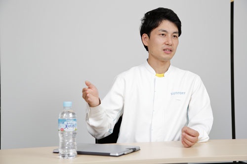 サントリーグローバルイノベーションセンター 水科学研究所 博士(工学) 矢野伸二郎さん(人物写真:行友重治、以下同)