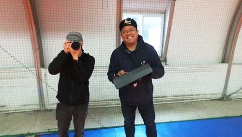 「Parrot Bebop 2」で撮影した写真。解像度は1920×1088ドット。カメラのイメージセンサーは1400万画素だが、3軸デジタル安定システムで切り出して画像化しているため、解像感はかなり損なわれる。 また室内ではノイズもかなり目立つようだ