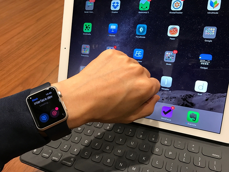SlackユーザーがApple Watchを愛用する理由:日経ビジネス電子版