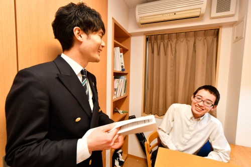 協力企業から派遣される若手社員が社会への窓になる(写真:早川俊昭)