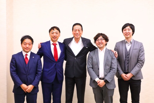 左から吉村氏(第27回に登場)、阪根氏、魚谷氏、森川氏(第27回に登場)、溝口氏