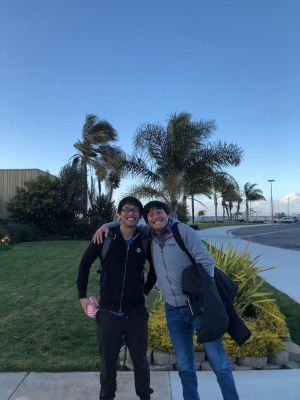 全米営業キックオフミーティングを終えて、吉川君と手応えを分かち合いつつ