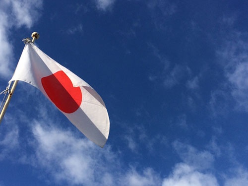 アメリカに日本の旗を立てる