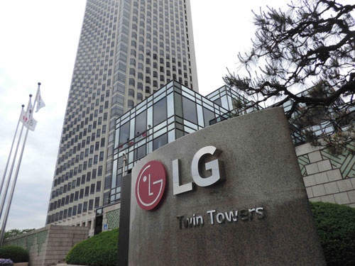 ソウルにあるLG電子の本社
