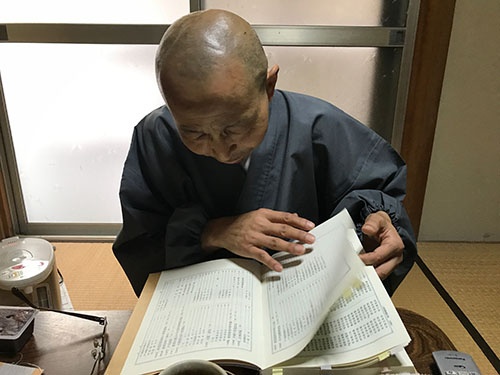 今でも仏教の奥義を学び続ける
