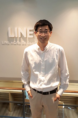 LINE取締役CGO(最高グローバル責任者)の慎ジュンホ氏