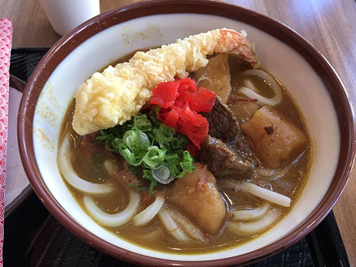 「SFに来てまでなぜ?」と自分に突っ込みを入れながら、“アメリカンなうどん”を味わった