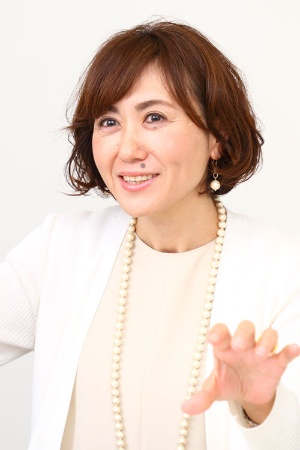 ランクアップの岩崎裕美子社長(撮影:北山宏一、以下同)