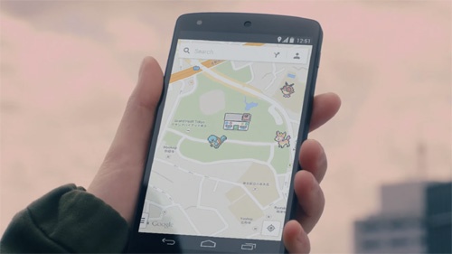 2014年4月1日に米グーグルが投稿した動画には、ポケモンGOのコンセプトが示されていた（ユーチューブより）