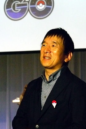 ポケモンの石原恒和社長は昨年9月、ポケモンGOの発表会で「岩田さんは誰よりもこのプロジェクトを実現したいという思いが強く、一番の推進役だった」と語っていた