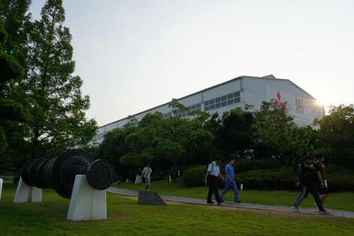 三菱日立パワーシステムズの4工場内で生産品目を再編、高砂工場ではガスタービンを生産する（兵庫県高砂市）