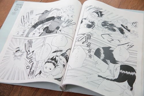 仲氏が学生時代に描いたSF作品。「漫画の世界では、描き手が主張したいことではなく、読み手が読みたいもの、見たいものを描いた作品が支持されます。それはネットサービスも同じだと感じています」