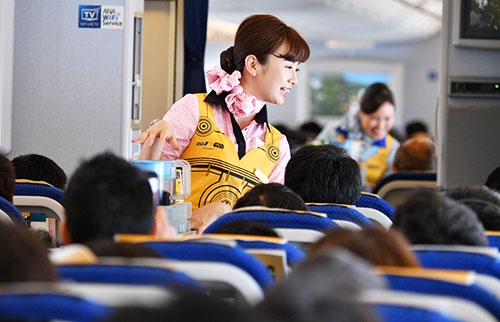 ANAのサービスは「体育会系」とも称される(写真:Aviation Wire)