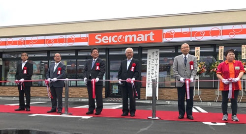 <span class="fontBold">8月1日、紋別市に開業したセイコーマート上渚滑店。</span>