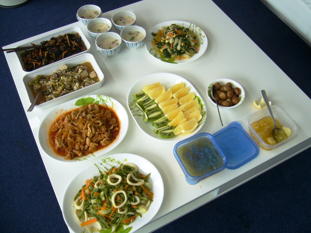 柔道男子日本代表の合宿で提供される食事例