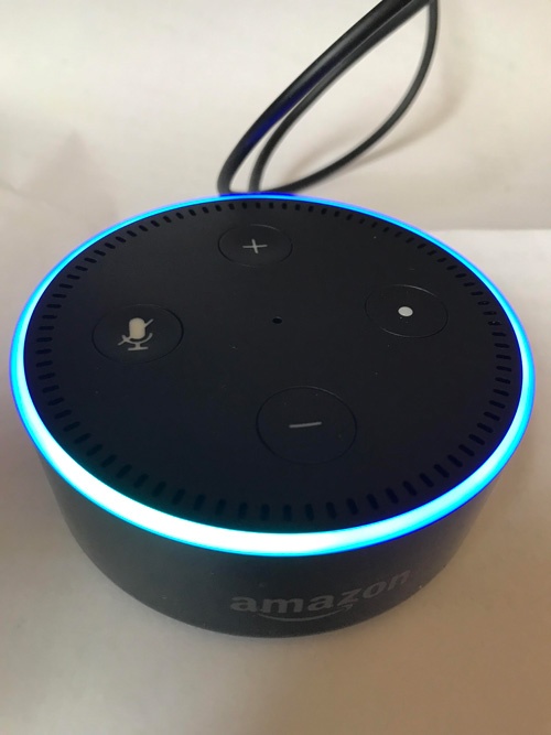 1カ月以上待ってようやく届いた、アマゾンのスマートスピーカー「Echo Dot」。情報収集やエンターテイメントの再生など、筆者の生活はどう変わったか。