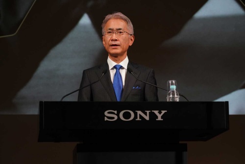 経営方針説明会でESGの推進を語ったソニーの吉田憲一郎社長