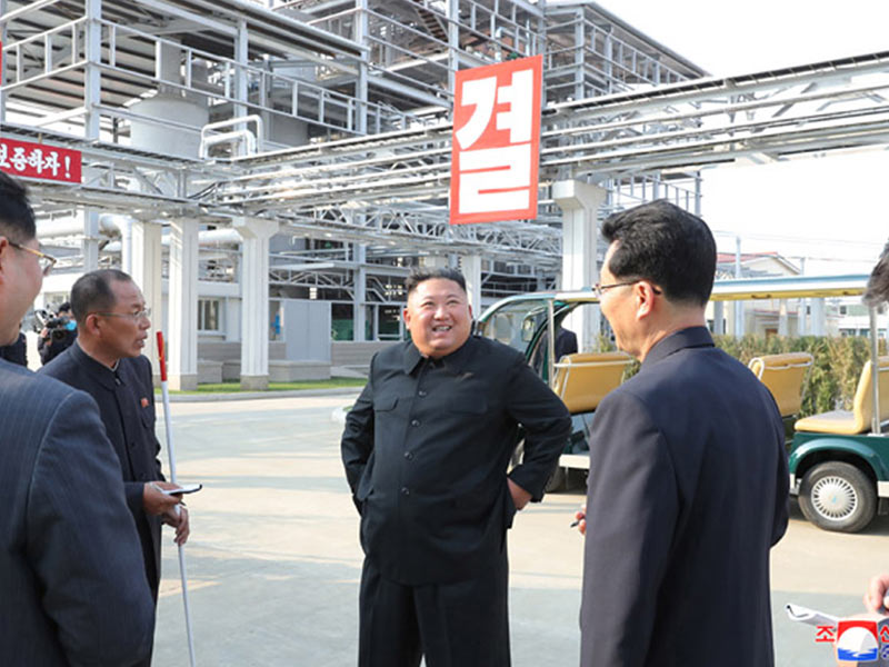 北朝鮮の最高指導者3人が訪問した順川燐肥料工場