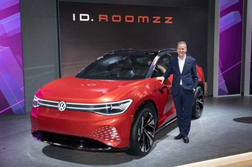 フォルクスワーゲンの電気自動車「ID.」シリーズの大型SUV「ID.ROOMZZ(アイディ ルームズ)」
