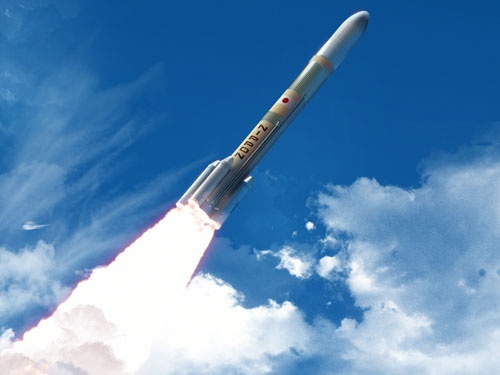 H3ロケット予想図（画像：JAXA）