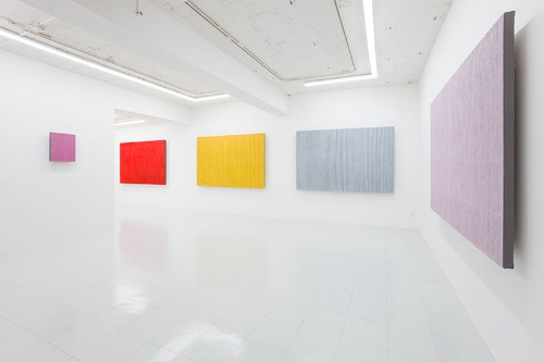 朴栖甫「Empty the Mind: The Art of Park Seo-Bo」展覧会風景(東京画廊+BTAP 2016年)