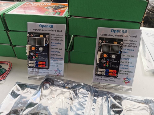 チェンマイでのイベントで展示されていた「Open KB」。