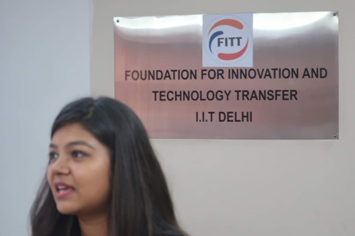 インド工科大学（IIT）内にあるスタートアップ支援施設「FITT」