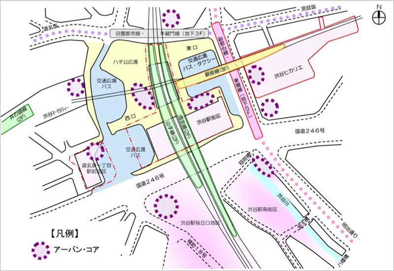 渋谷の分断を解消するカギ アーバン コア とはなにか 日経ビジネス電子版