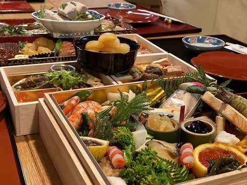 こんなごちそう見たことありません。おいしゅうございました。