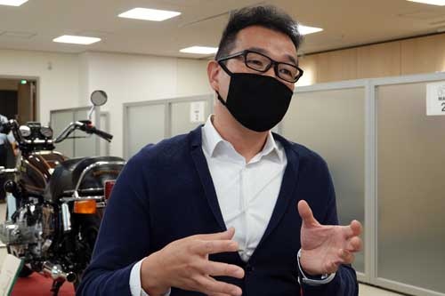 本田技研工業 四輪事業本部 ものづくりセンター 完成車開発統括部 車両企画管理部 LPLの田中健樹さん。