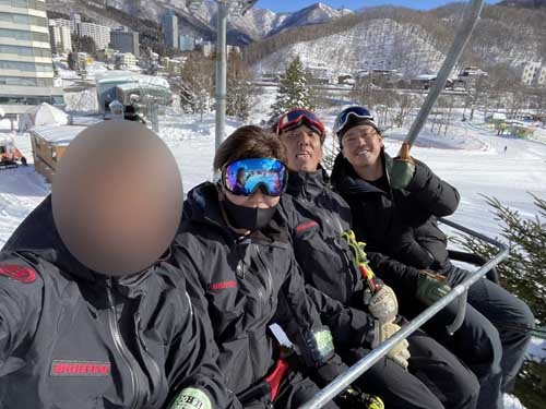 希代のスラローマー、皆川賢太郎選手と。