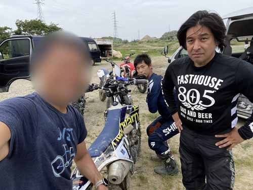 すっかりお世話になりました。せっかく乗りにきていたのに時間を取らせてしまいゴメンね。なるべく転ばないようにします。