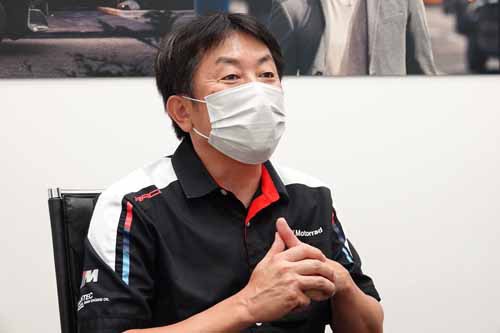 BMWモトラッド リテールビジネスディベロップメント&カスタマーケアテクニカル・マネジャー 平野 司さん