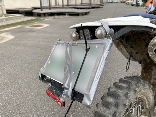 おかげさまで直したばかりのバイクがガタガタになりました。本当にありがとうございました。