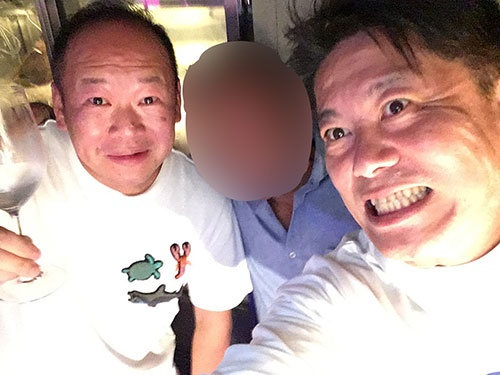 堀江氏は実は大変なF1ファンで、いくつかの海外レースにも出掛けている。