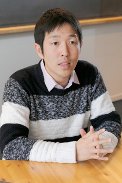 宇宙生物学者の藤島皓介さん。