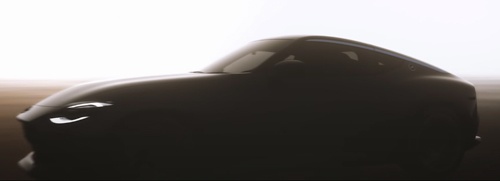 日産が決算発表で公開した動画に登場した新型「フェアレディZ」（動画：日産自動車）
