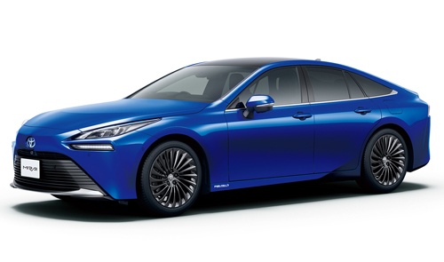 トヨタ自動車が2020年12月に発売した燃料電池車(FCV)の新型「MIRAI」(写真:トヨタ自動車)