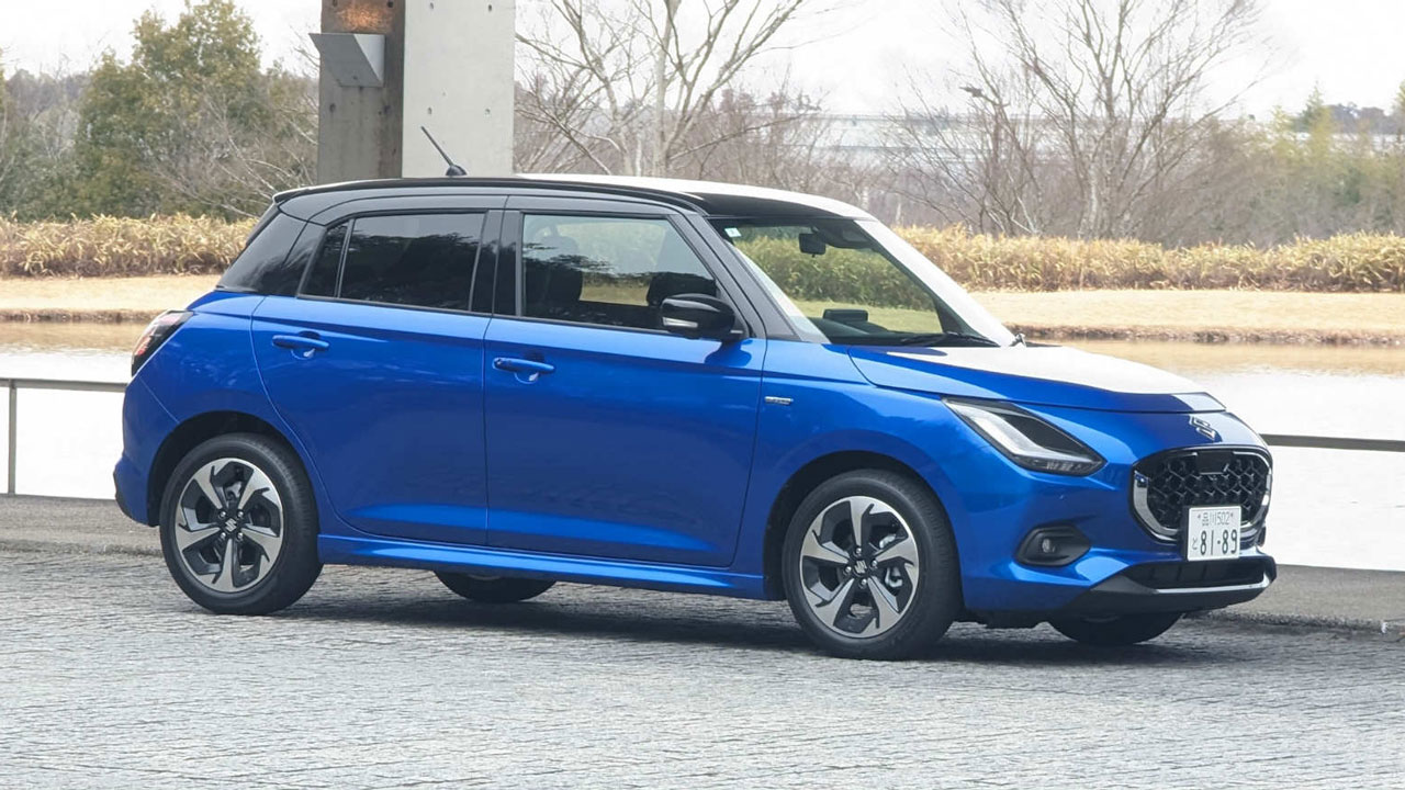 走りはクラストップ級も、デザインに新しさがほしい新型「スイフト