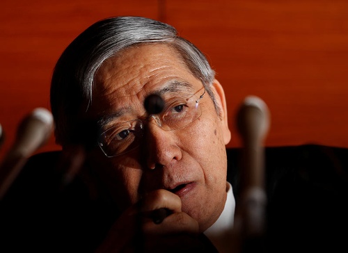 日本銀行の黒田東彦総裁(写真:ロイター/アフロ)