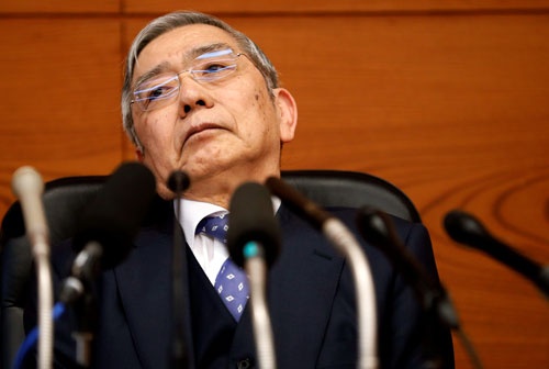 日銀の黒田東彦総裁(写真:ロイター/アフロ)