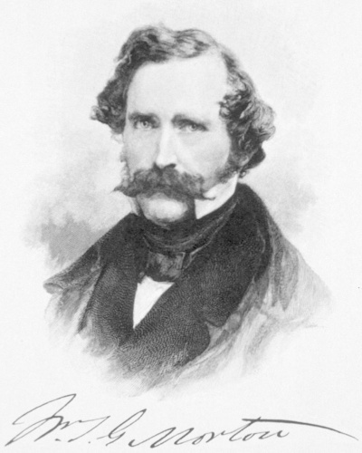 ウィリアム・モートン(1819-1868)。麻酔の発見者ホレス・ウェルズを欺き、破滅に導いた男。しかし、この男もまた、非業の死を遂げる(出典:U.S. National Library of Medicine)