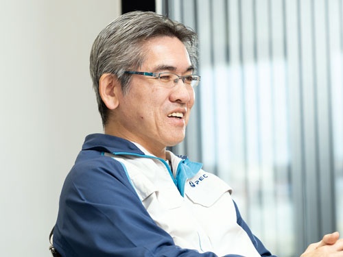 小川社長は1962年生まれ。慶應義塾大学を卒業し、94年に太平洋精工に入社。2001年5月から現職（写真=堀 勝志古）