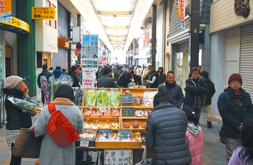 和歌山市の商店街はイベントを催すと多くの人が訪れるようになった