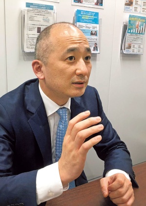 古田土経営の飯島社長。「先代からの企業理念や経営の考え方を尊重しなければ、先代は安心して継がせることができない」と言う