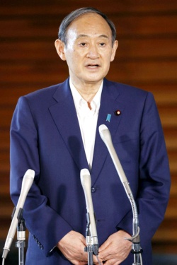 <span class="fontBold">長期政権を狙ったはずだったが、わずか1年で「退陣」となった菅義偉首相</span>(写真/共同)