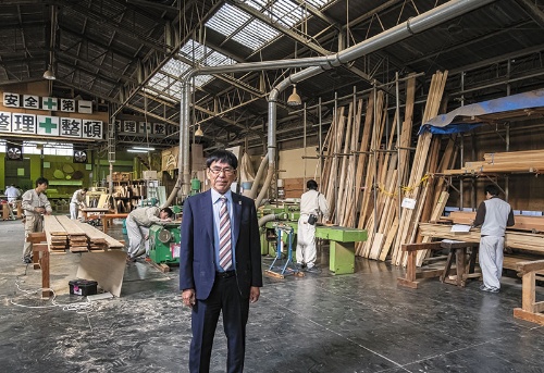 秋元社長。独特の経営眼で会社を引っ張り続ける(写真:廣瀬貴礼)